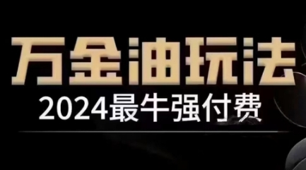 2024最牛强付费，万金油强付费玩法，干货满满，全程实操起飞（更新12月）-时课网赚