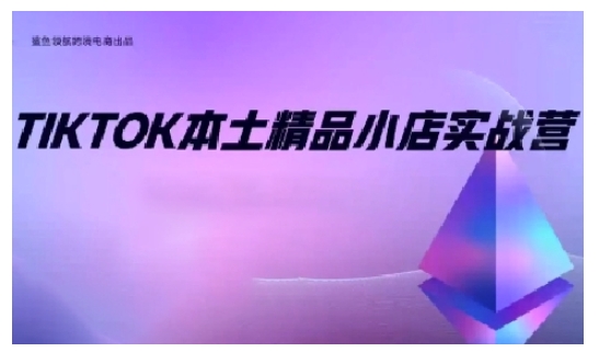 TikTok本土精品小店出海实战营，从入门到高阶，不止0-1!-时课网赚