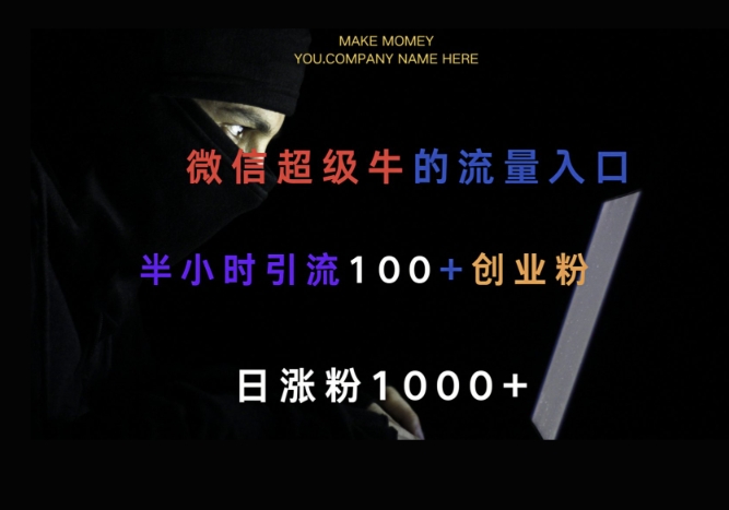 微信版知乎，一小时引流100+创业粉，日涨粉1000+-时课网赚