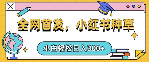 小红书种草，手机项目，日入3张，复制黏贴即可，可矩阵操作，动手不动脑【揭秘】-时课网赚